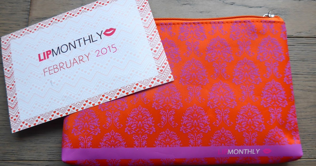 February 2015 Lip Monthly Beauty Bag Review See the World in PINK