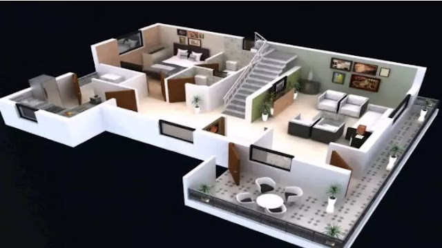 simple 2nd floor house front design