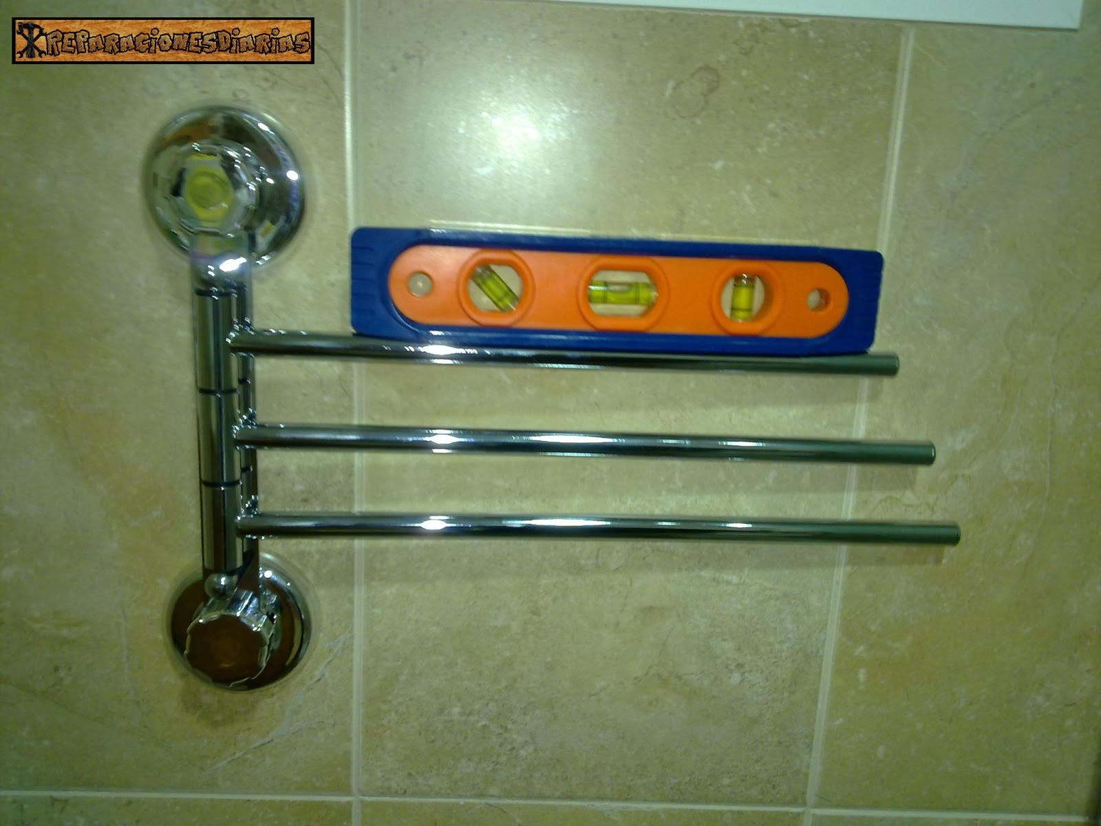 Reparacionesdiarias: COLOCACION DE ACCESORIOS PARA EL BAÑO: