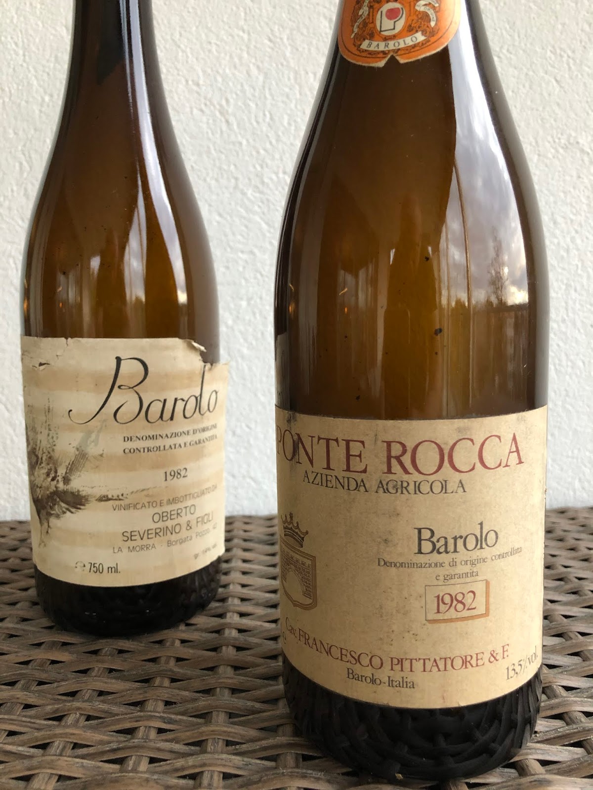 Barolista Four Bottles Of 1982 Barolo