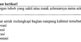 Soal Melengkapi Kalimat Dengan Istilah Yang Tepat Dan Pembahasan Soal Un 2019 Smp Mts Mapel Bahasa Indonesia Zuhri Indonesia