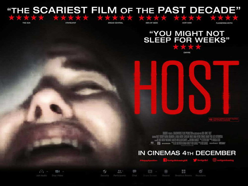 Host movie poster