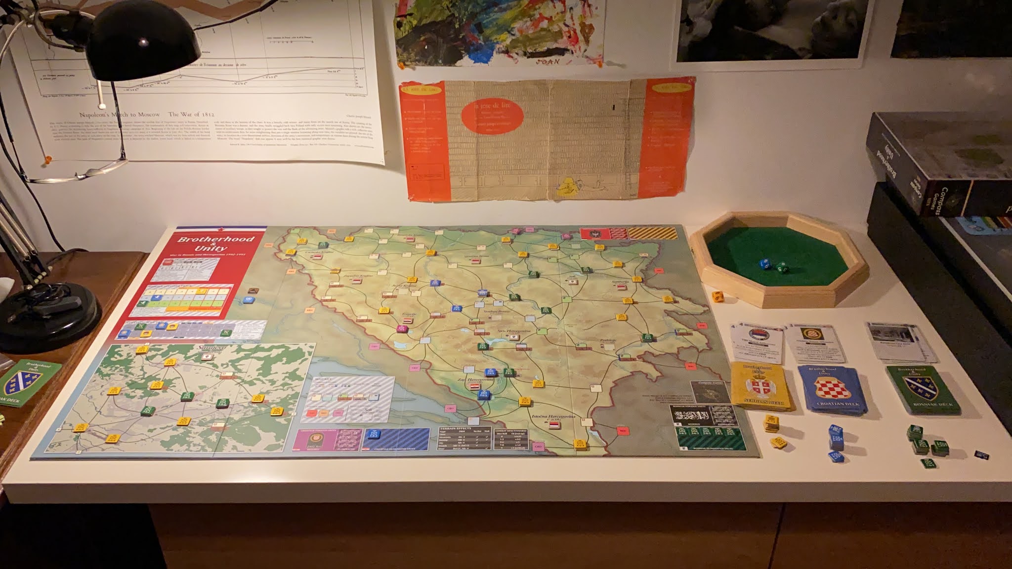 Brotherhood and Unity Review (Tomislav Čipčić & Compass Games)