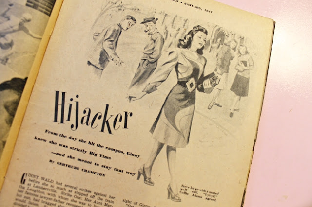 1940s teen fashion magazine