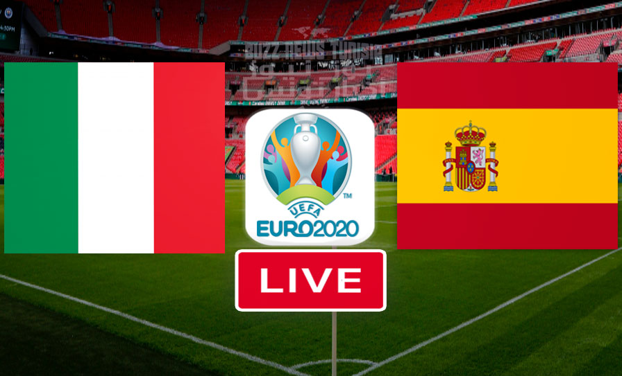 Match Italy vs Spain Euro 2020 live streaming