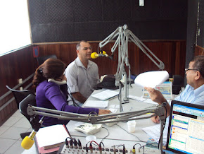 O Sgt. Ricardo, no Programa de Edvaldo Moraes da Rádio Folha, na luta pelos Guardas Patrimoniais