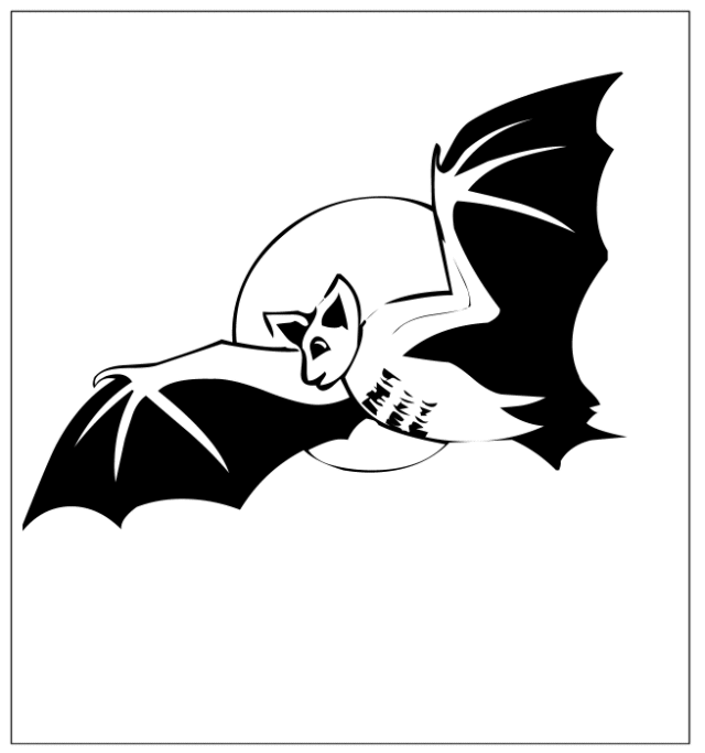 halloween bat coloring pages - photo #32