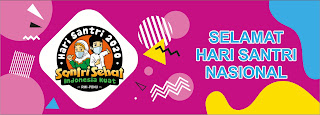Banner Hari Santri Nasional - Free Download CDR
