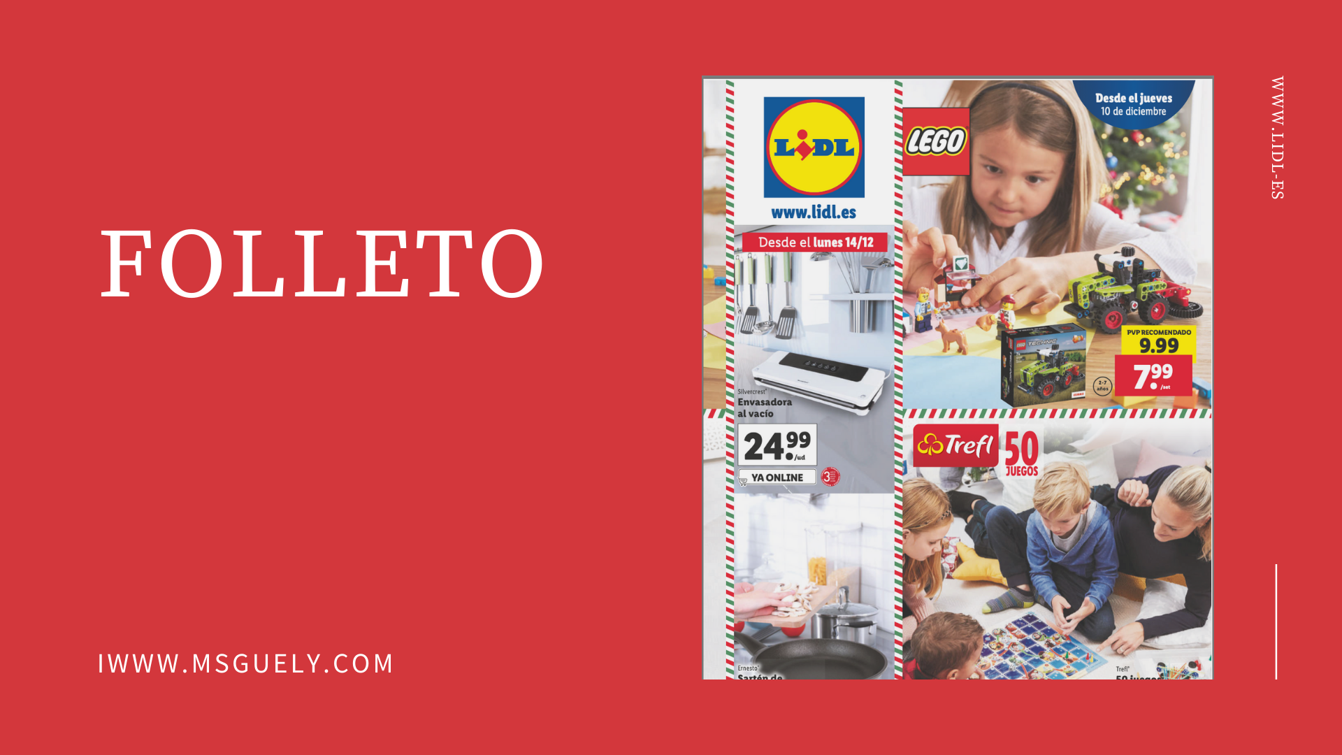 LIDL FOLLETO BAZAR DESDE EL 10 DE DICIEMBRE