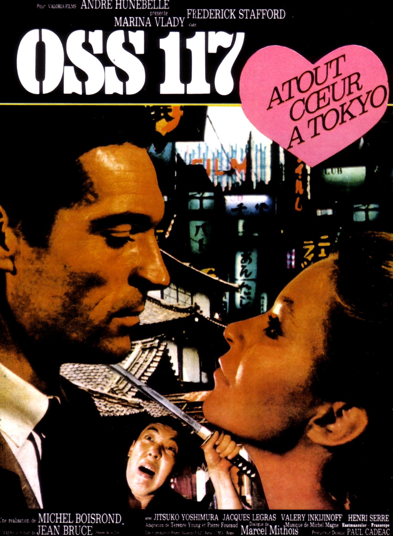 Atout Cœur à Tokyo Pour Oss 117 Atout cœur à Tokyo pour OSS 117 (1966) de Michael Boisrond | La