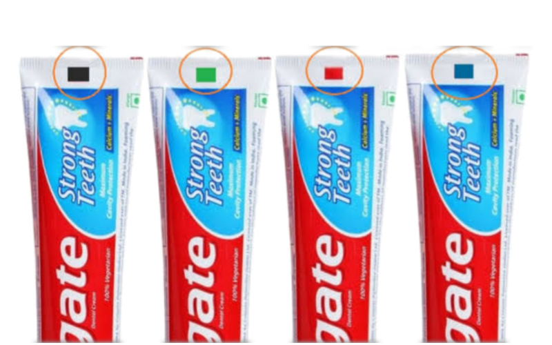 Toothpaste Color Code A Debunked Myth What does the colored strip