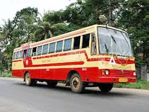 KSRTC  bus, Driver, Fire force, Kottayam, Firing, Passengers, Injured, Kerala.