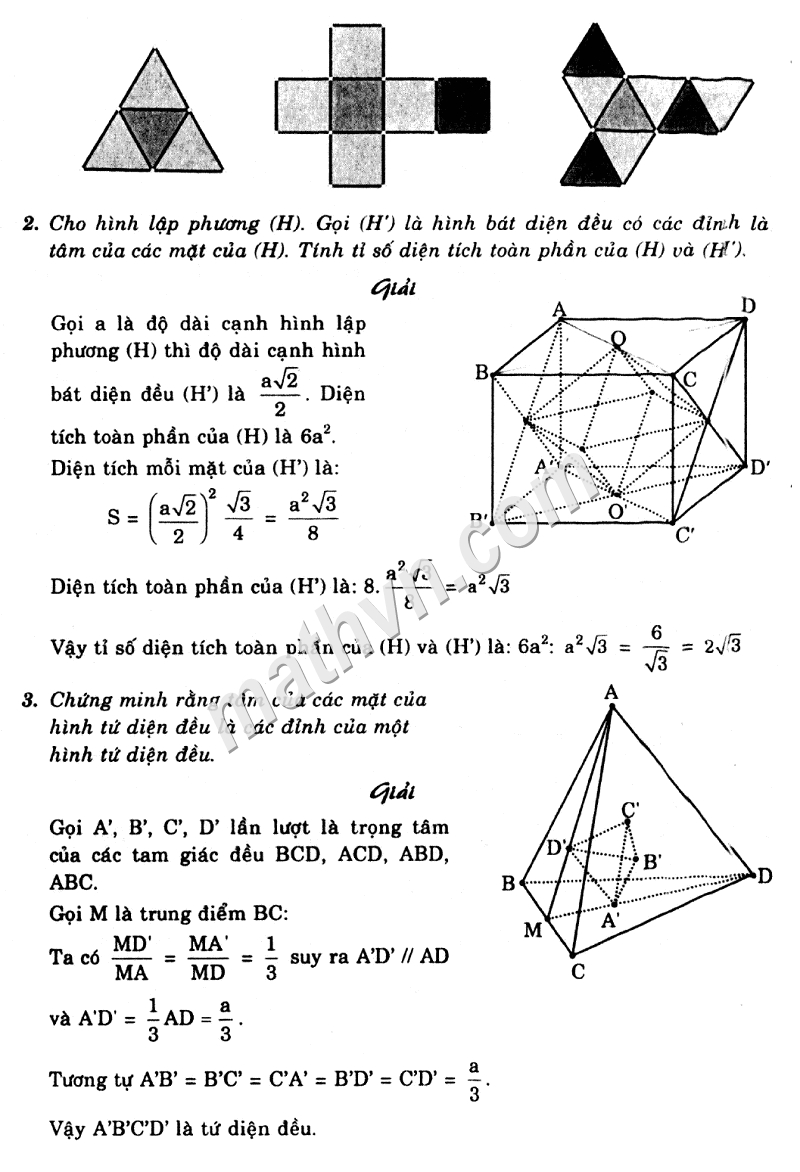 Tổng hợp công thức Hình học 12  TOANMATHcom