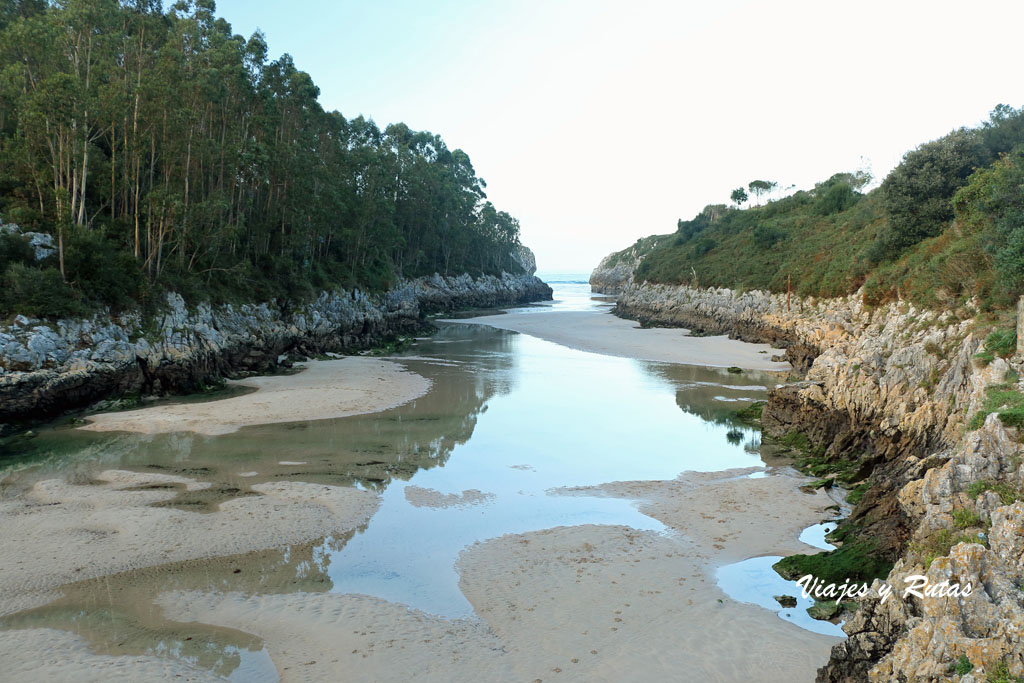 Playa de Guadamía, Llanes