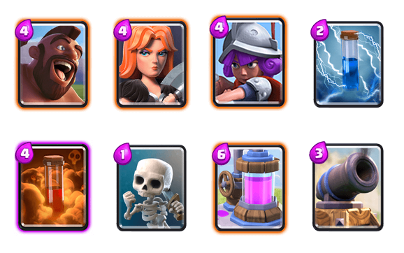 Clash Royale: The best decks for Arena 4, 5 and 6