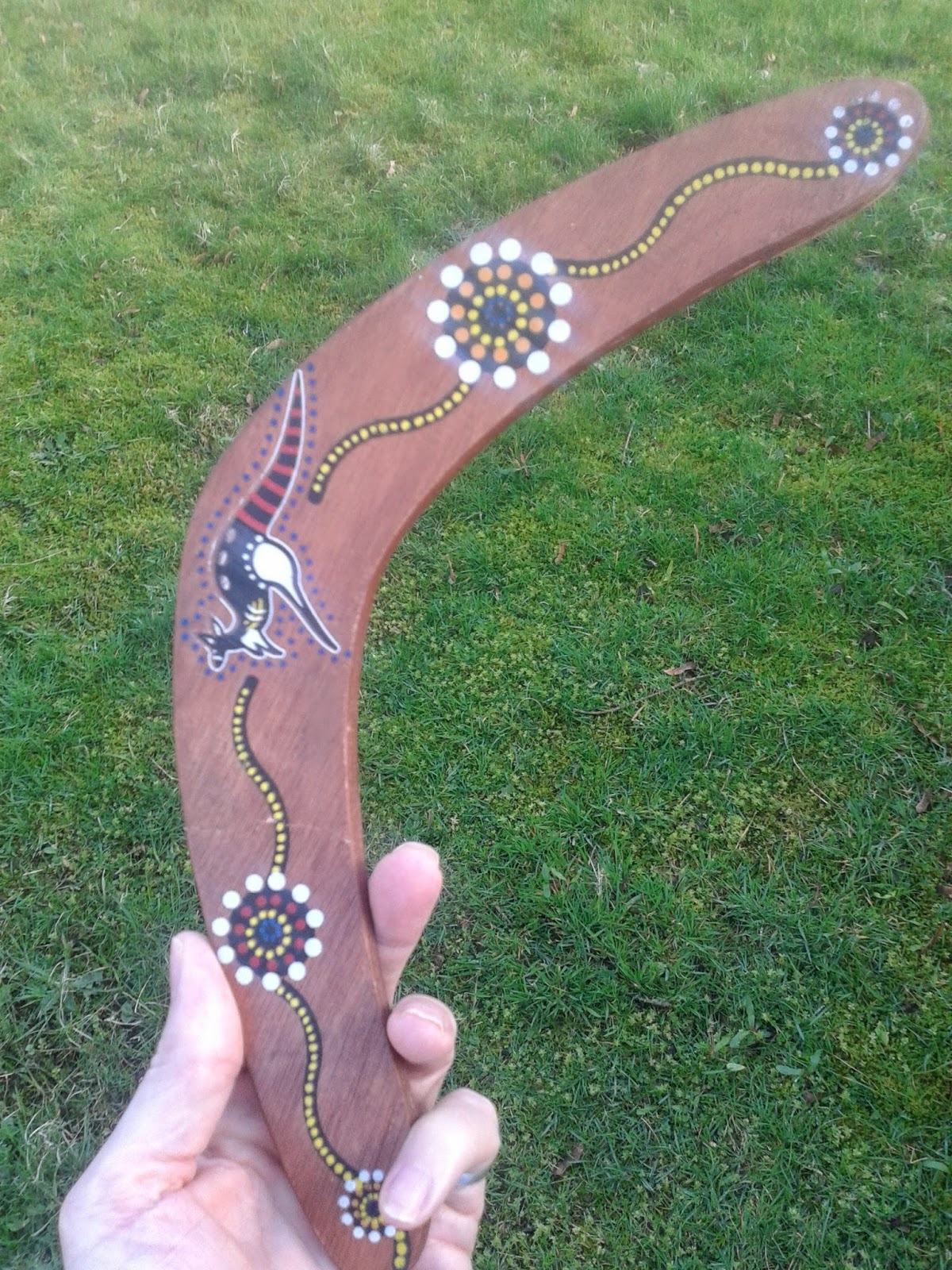 Friendly encounters My boomerang won't come back