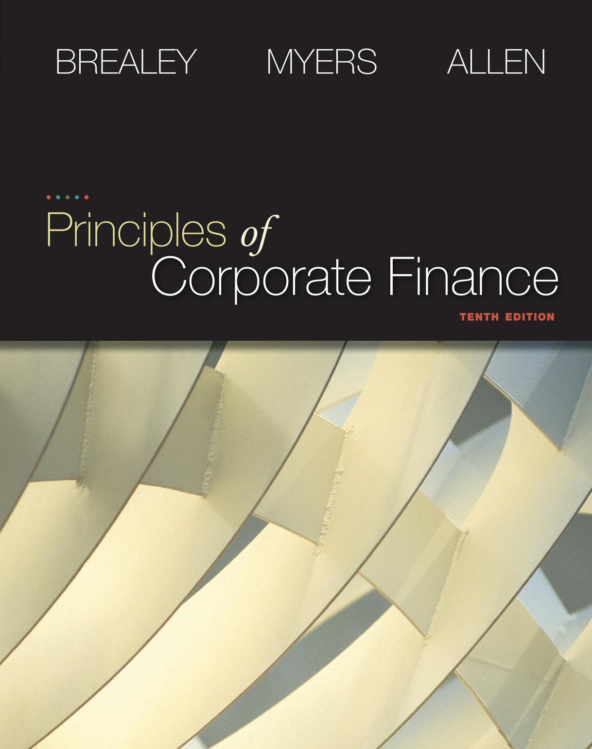 Брейли майерс корпоративные. Principles of Corporate Finance книга. Брейли Майерс принципы корпоративных финансов. Principles of Corporate Finance 14th Edition.
