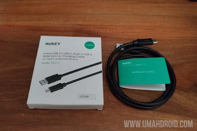 Review Kabel Data Merk Aukey USB C