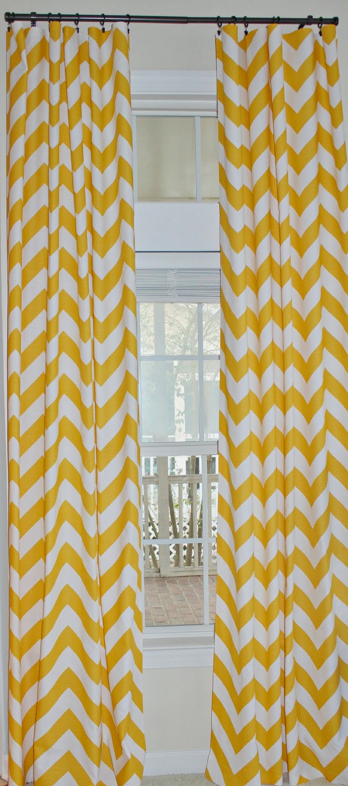 carolina on my mind Kitchen/Living Room Zippy Corn Yellow Chevron No