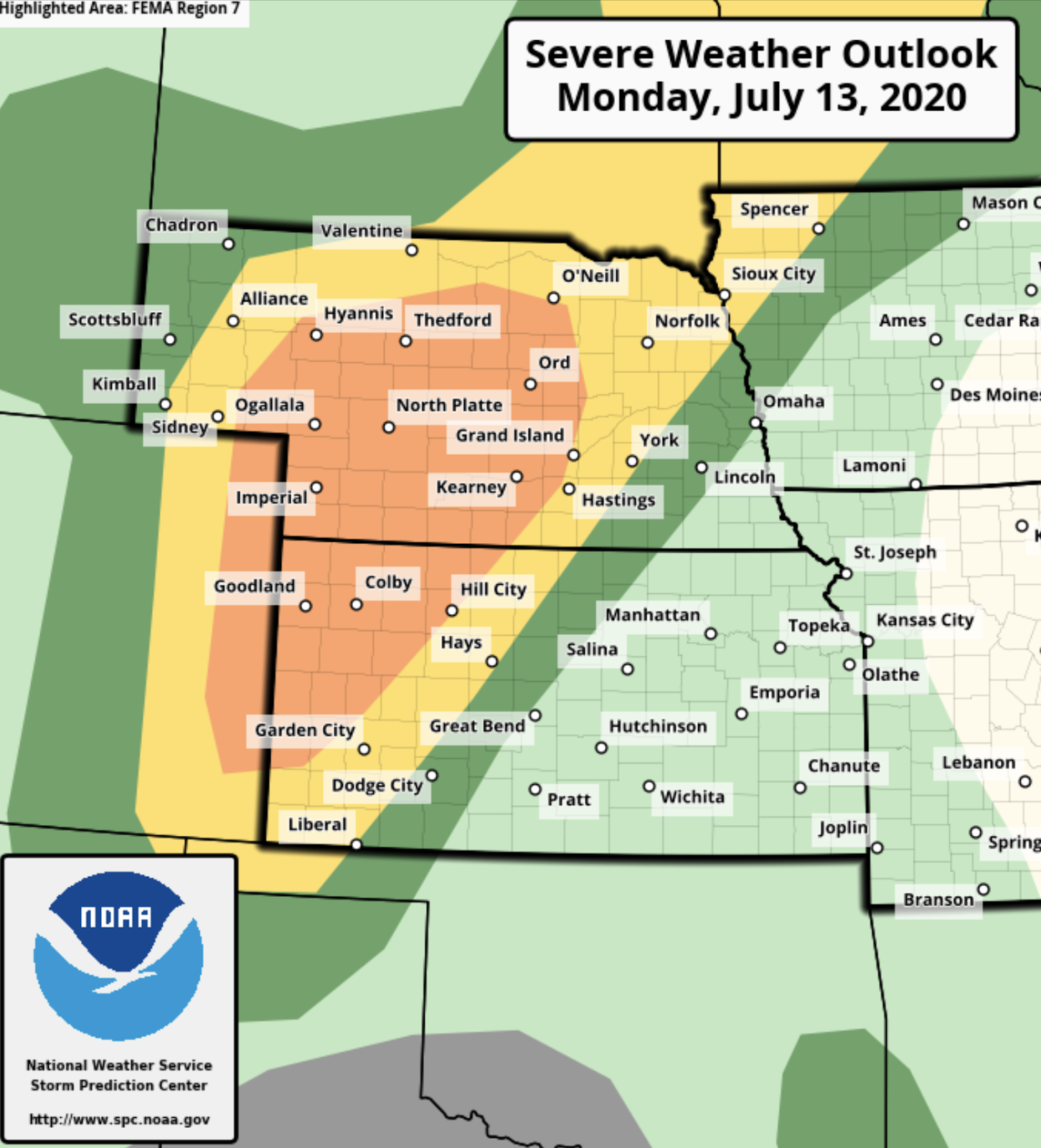 MSE CREATIVE CONSULTING BLOG Today's Severe Weather Outlook