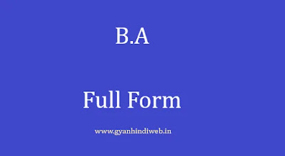 Ba-full-form