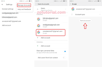 cara menghapus akun gmail google permanen dan total di android