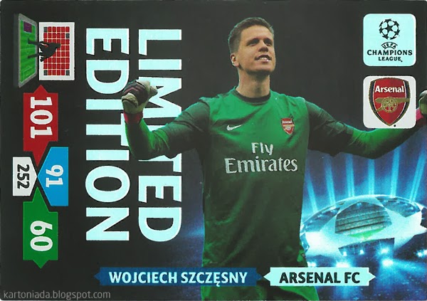 Kartoniada: Polacy na kartach Panini Champions League - przegląd