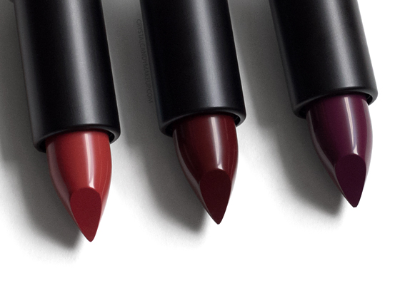 Make Up For Ever MUFE Artist Rouge Creme Lipsticks Berry Purple Vampy Review C406 C407 C506