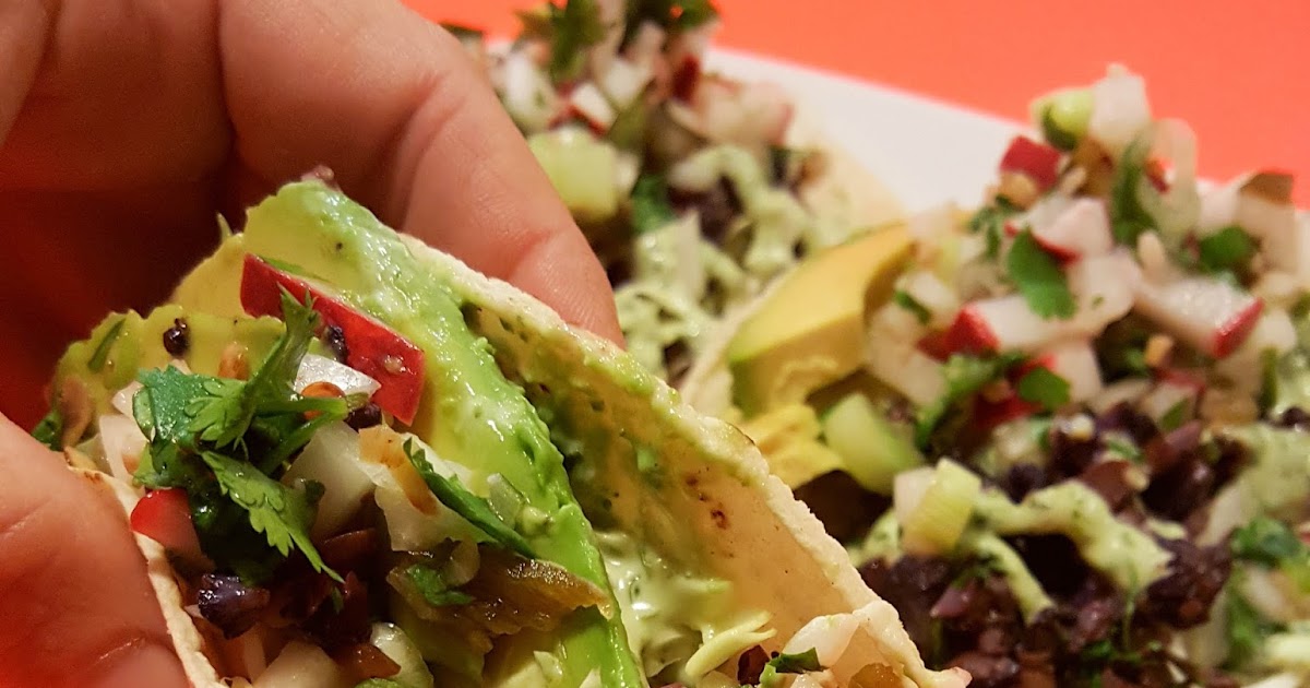 blog Purple Cauliflower Tacos with Quick Pickled