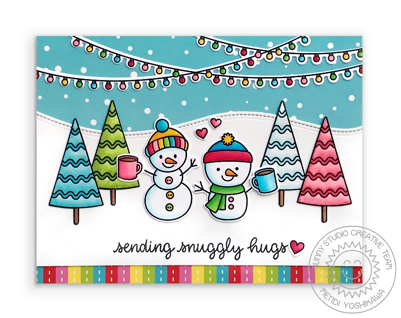 FROSTY THE SNOWMAN DIE CUTS FOR CARD TOPPERS