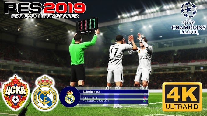 PES 2019 | CSKA Moscow vs Real Madrid | UEFA Champion League | PC GamePlaySSS