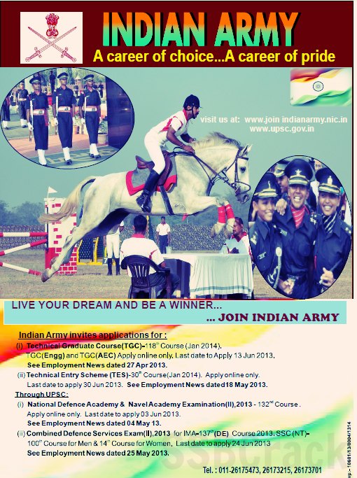 Indian+Army+Job+Recruitment+2013