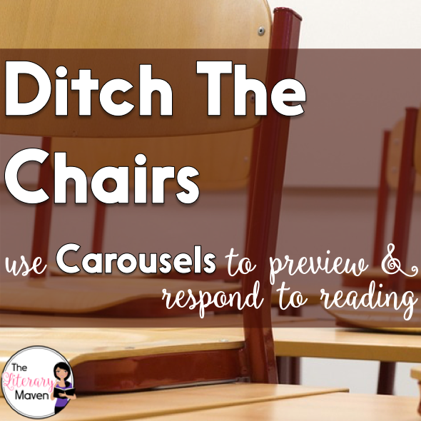 Ditch The Chairs: Use Carousels for Previewing & Responding to Reading ...