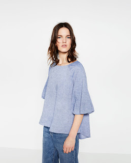 BLOUSE WITH FULL SLEEVES