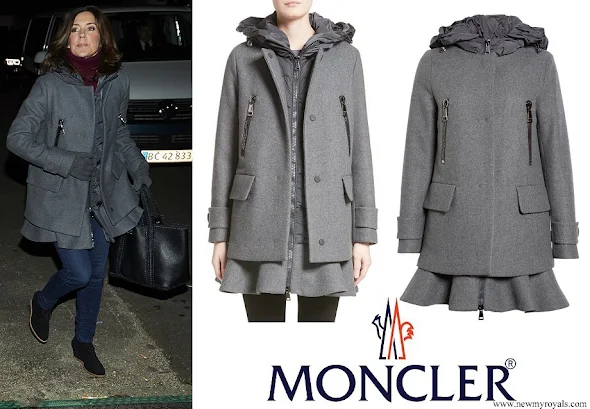 Crown Princess Mary wore Moncler Phemia Puffer Vest