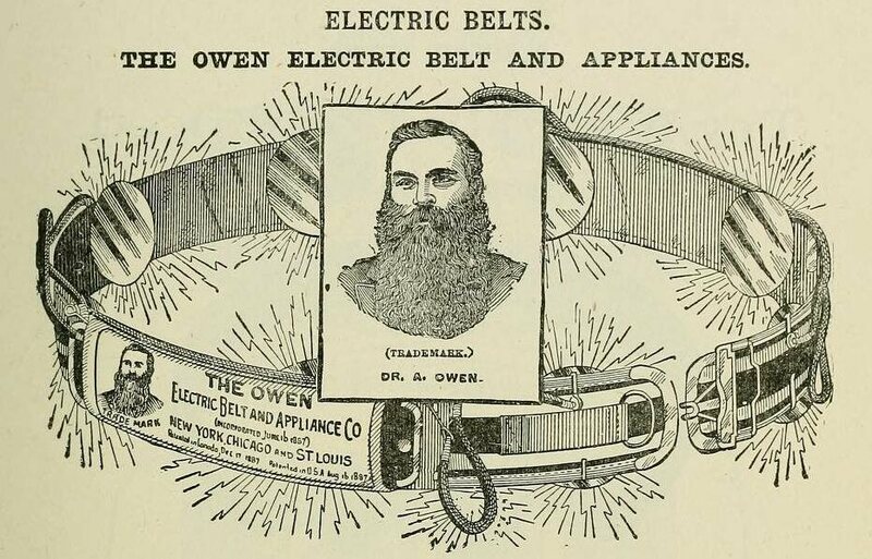 MemoriesandMiscellany The Wonder World of Electric Belts