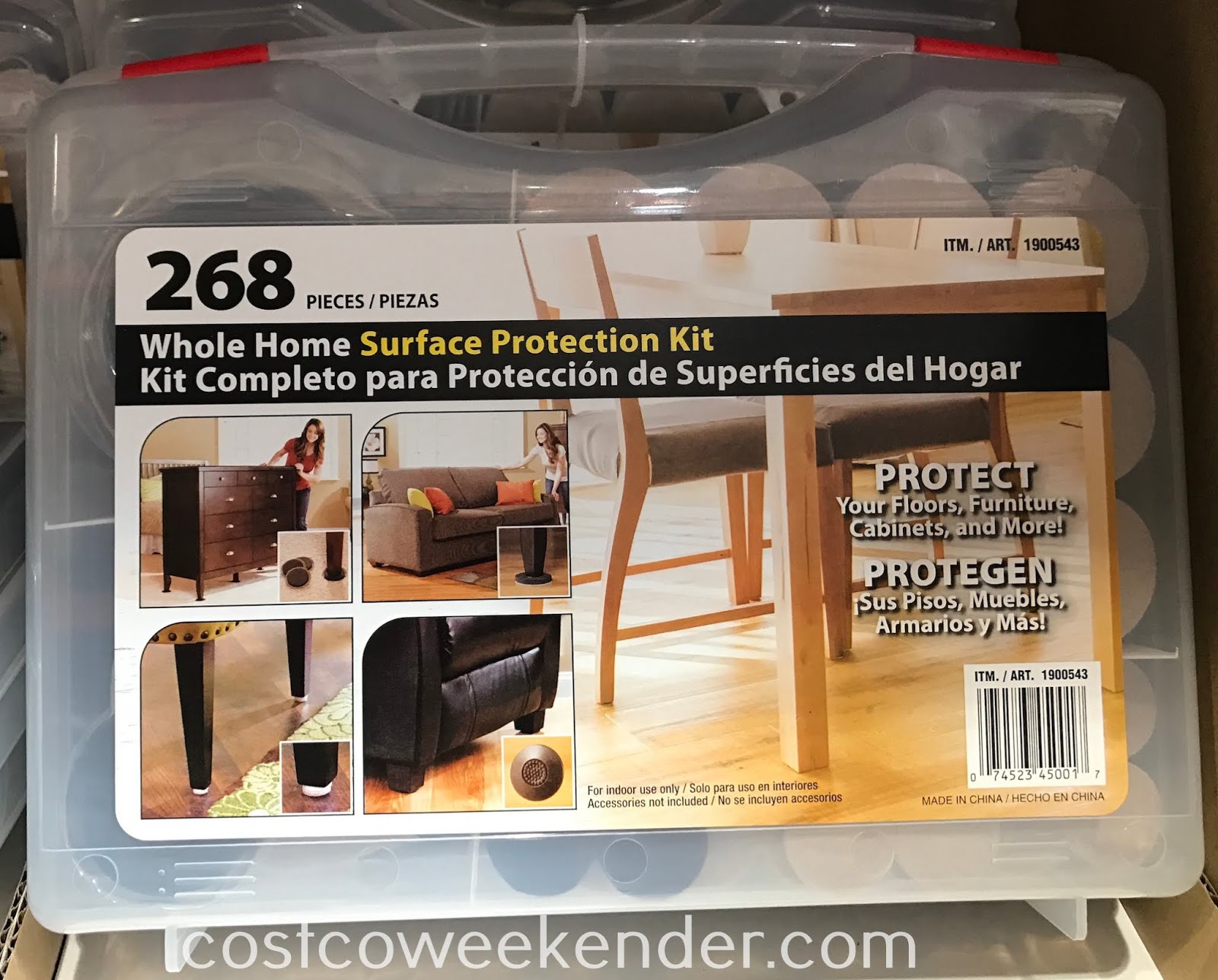Waxman Home Floor and Surface Protection Kit Costco Weekender