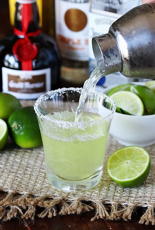 Top Shelf Margarita {without breaking the bank} The Kitchen is My