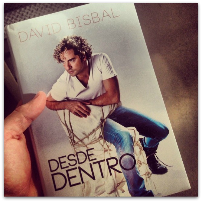 David Bisbal Desde Dentro, autobiografia, libro, ya a la venta
