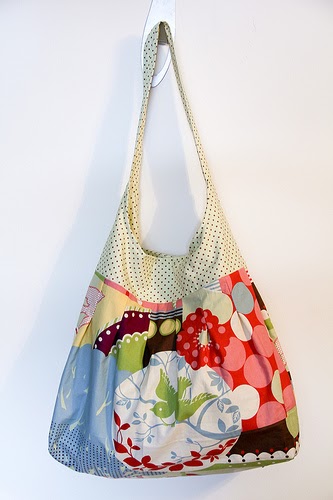 Oranje Quilters' Guild: Pleated tote beach bag