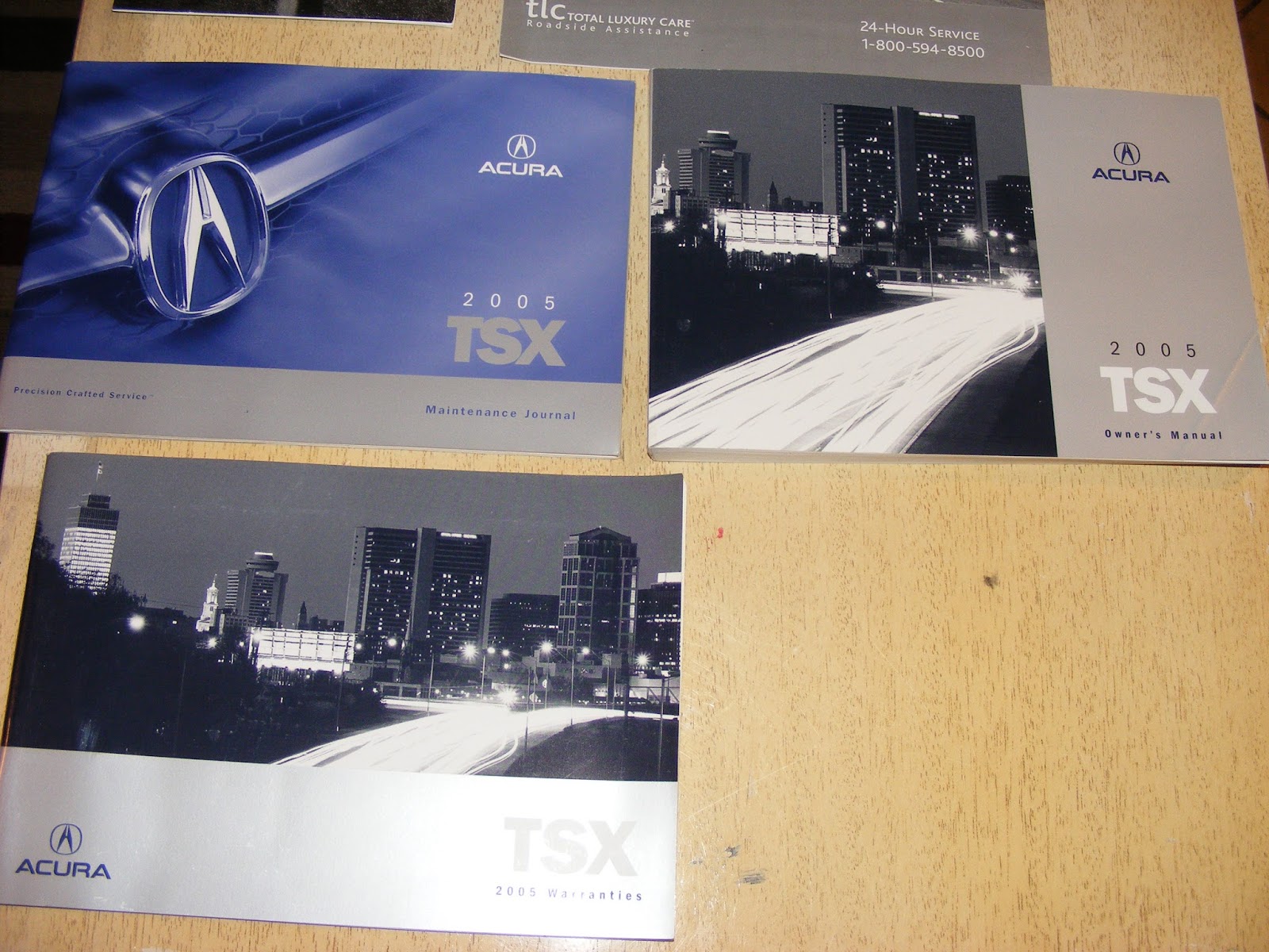 Buy 2005 Acura TSX Owners Manual in Southampton, Pennsylvania, United