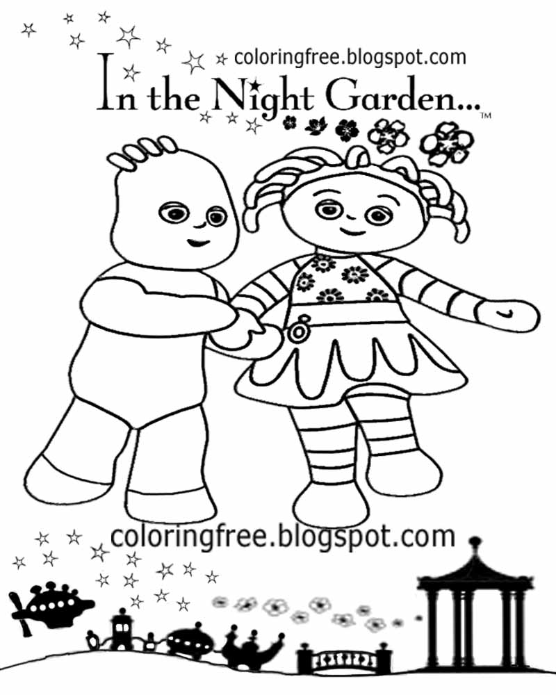 In The Night Garden Colouring Pictures 101