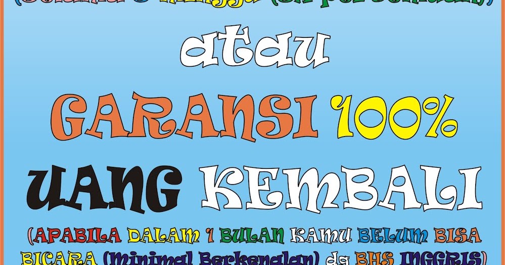 Saya Dalam Bahasa Inggeris : Kata Kata Motivasi Untuk Belajar Dalam