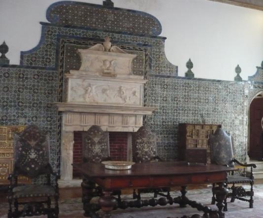 Sala das pegas palacio nacional Sintra