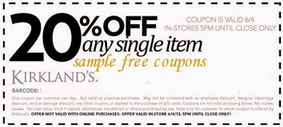 -you can receive coupons for straight stores Kirkland's ... on Kirklands 20 Coupon id=15251