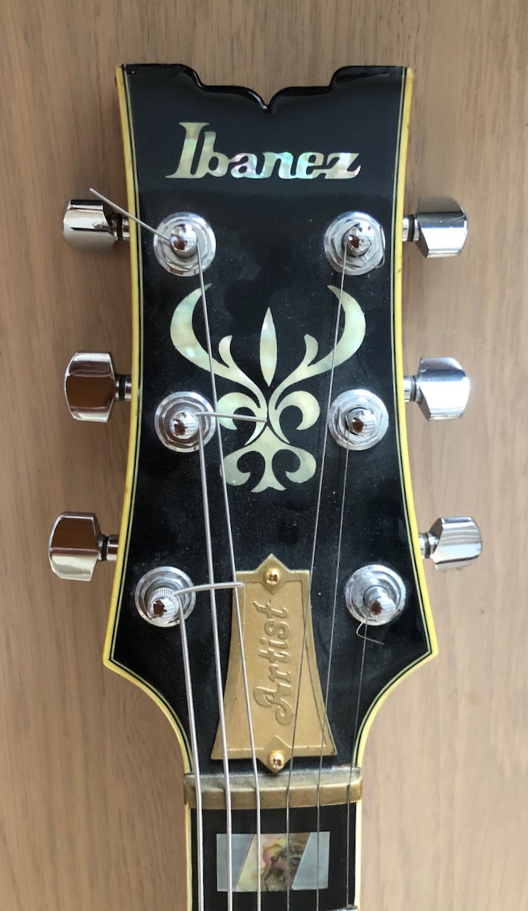 Noud's Guitar Collection Ibanez "Artist" AR 300 CS Solidbody Electric