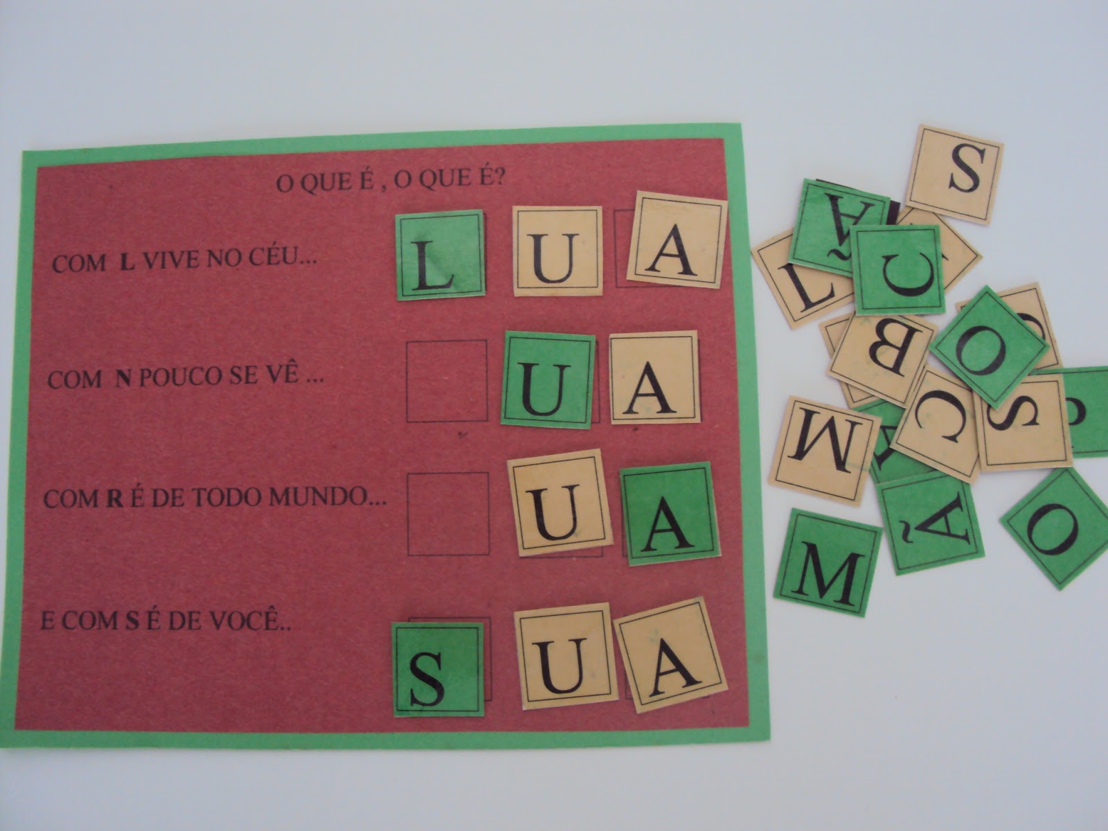 Caça palavras com fonema adivinhas - Recursos de ensino