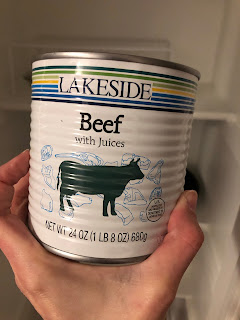 can of questionable meat