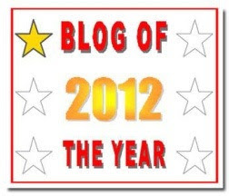 Blog Of The Year 2012