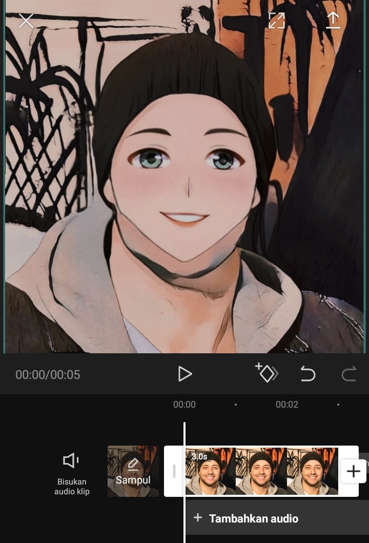 Cara Capcut Anime untuk Membuat Foto Menjadi Kartun di Android The